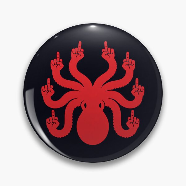 Item preview, Octopus middle Fingers designed and sold by andromeda-redd.