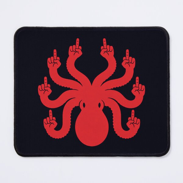 Item preview, Octopus middle Fingers designed and sold by andromeda-redd.