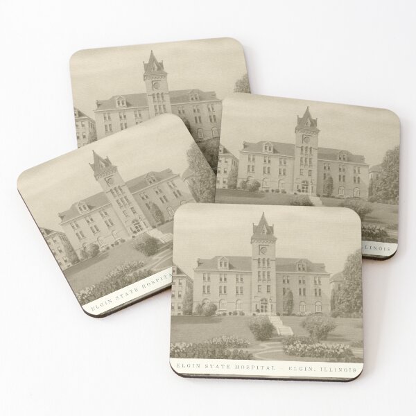 Item preview, Elgin State Hospital (Elgin, Illinois) Photo Post Card with Text designed and sold by GhostlyWorld.