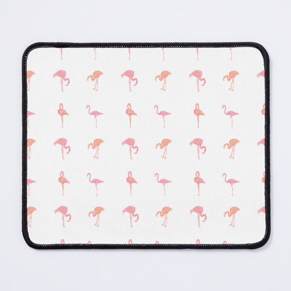 Item preview, Flamingos Party Block Print Style designed and sold by PD-Coastal.