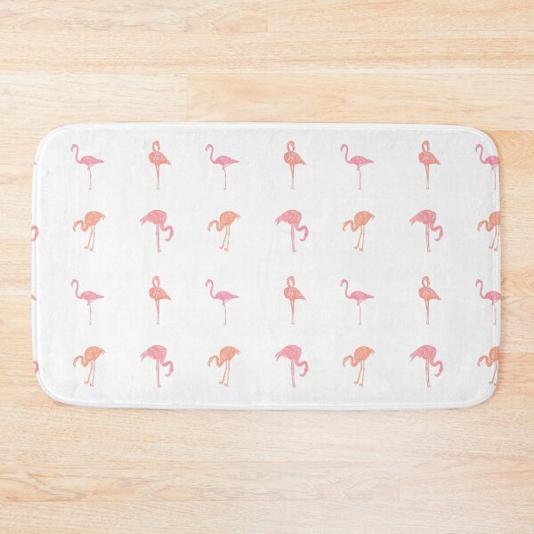 Item preview,  Flamingos Party Block Print Style designed and sold by PD-Coastal.
