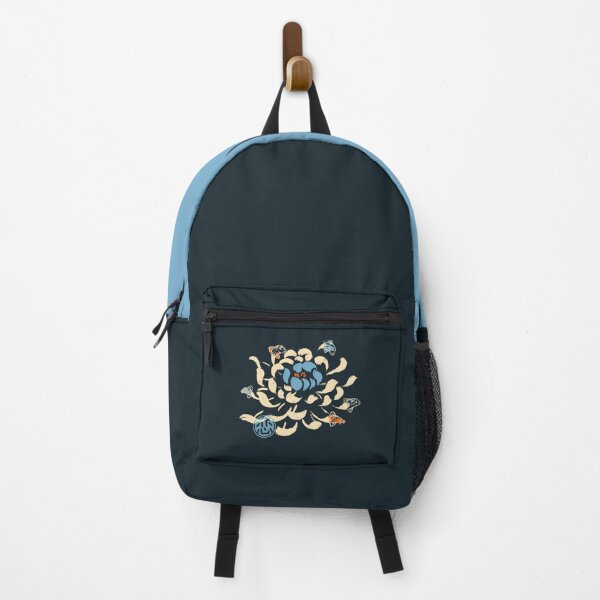 Item preview, Vintage Japanese Flower Koi Blue by Tobe Fonseca designed and sold by Tobe Fonseca®.