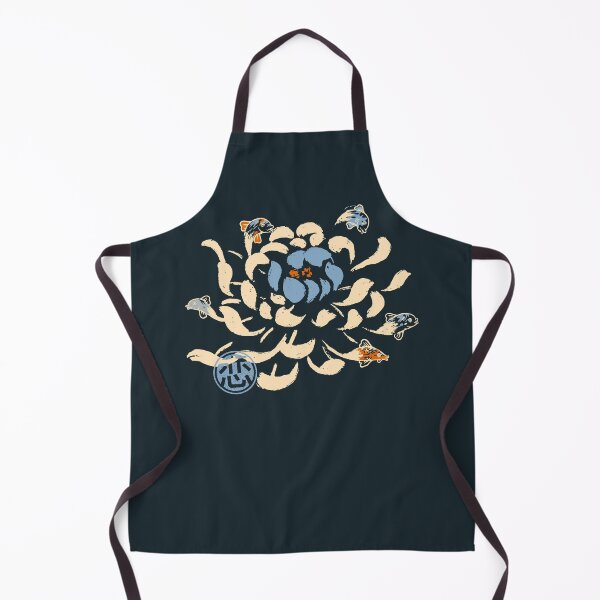 Item preview, Vintage Japanese Flower Koi Blue by Tobe Fonseca designed and sold by Tobe Fonseca®.