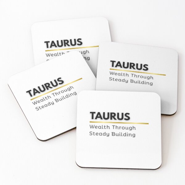 Item preview, Taurus: Wealth Through Steady Building  designed and sold by ZenWealthDesign.