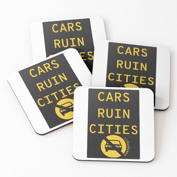 Item preview, Cars Ruin Cities designed and sold by ToyoTees.