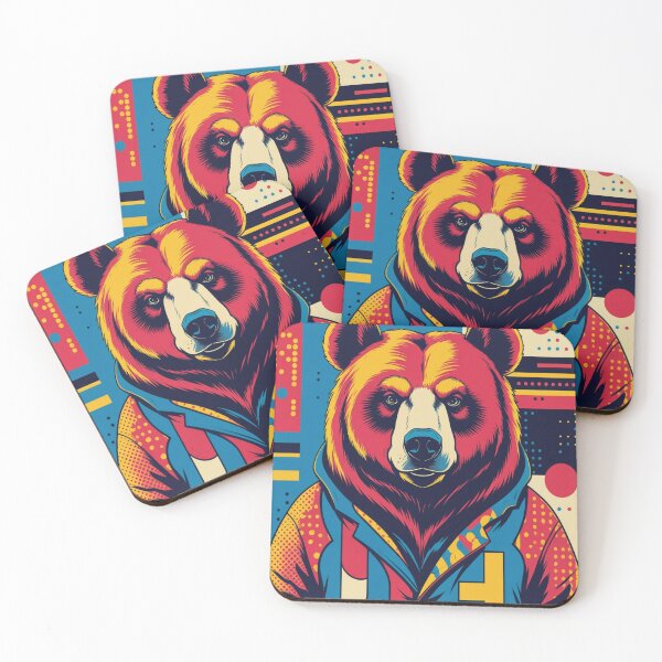 Item preview, Bear Pop Art Three designed and sold by  Ayros Design .