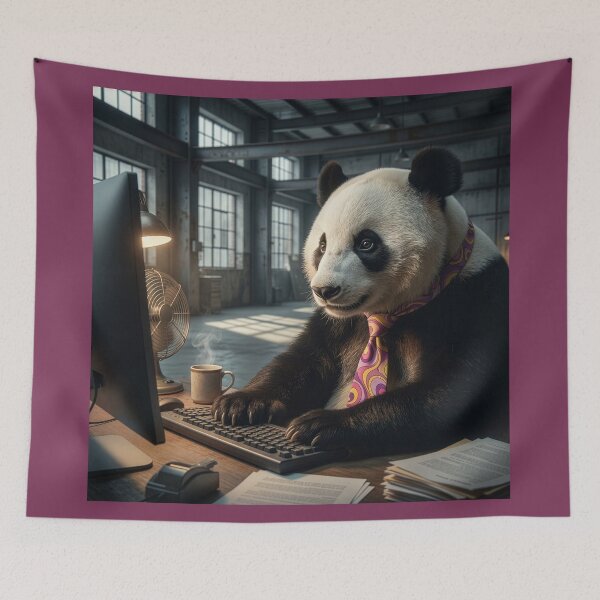 Item preview, Panda Bear Hacker designed and sold by Tridentulus.
