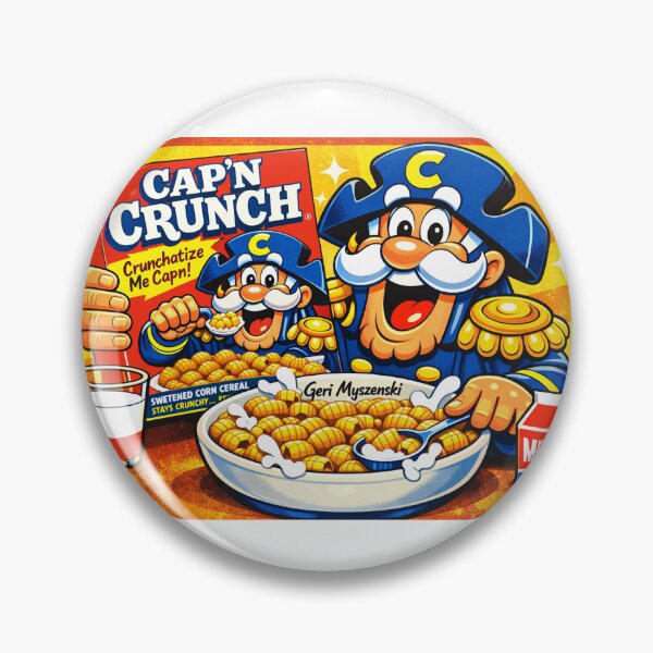 Item preview, Cap'n Crunch Cap'n Horatio Crunch designed and sold by The Art Queen Of Michigan .