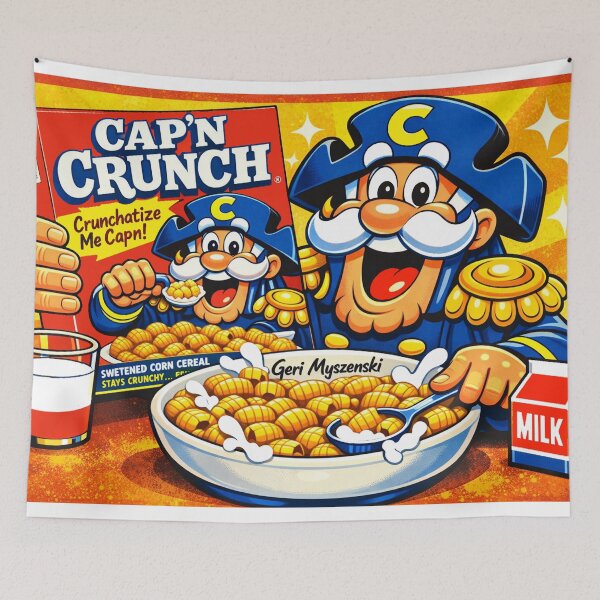 Item preview, Cap'n Crunch Cap'n Horatio Crunch designed and sold by The Art Queen Of Michigan .