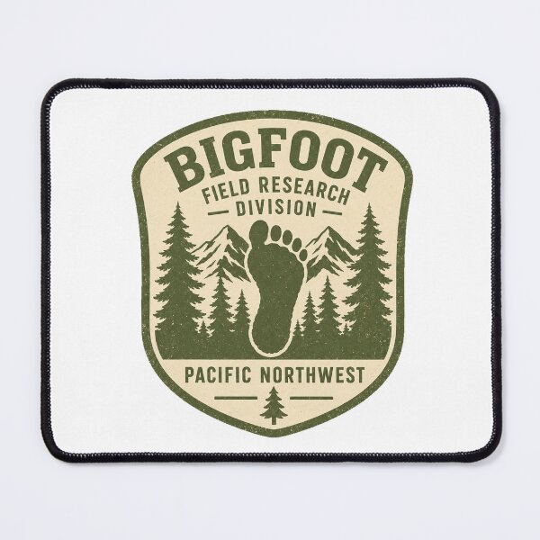 Item preview, Bigfoot Field Research Division Pacific Northwest Cryptid Badge designed and sold by Amnesia-Proto.