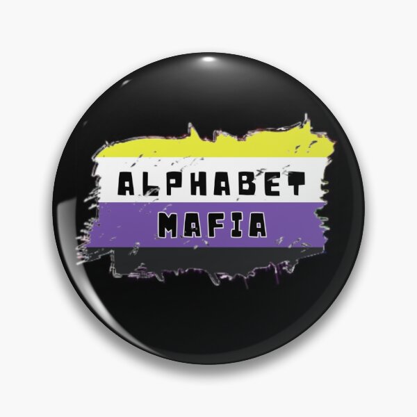 Item preview, Alphabet Mafia Nonbinary Flag designed and sold by Alphabet Mafia Presents.
