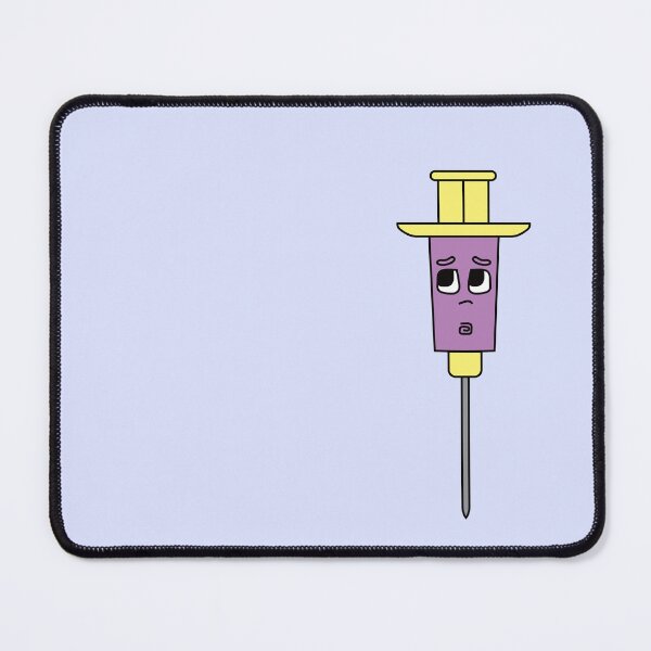 Item preview, Cute Sad Syringe Cartoon | Funny Medical Design | Nurse Doctor Humor Art designed and sold by Medico Design .