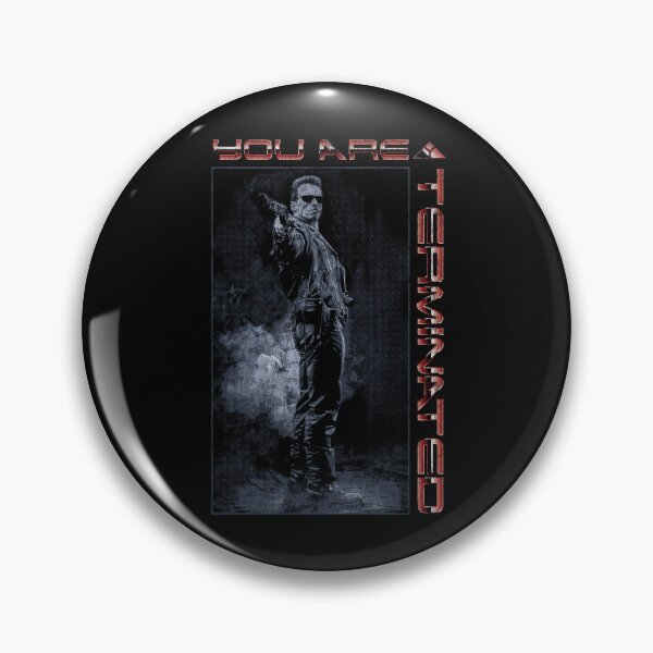Item preview, Terminator T-800 You Are Terminated Distressed designed and sold by Power Up Prints.