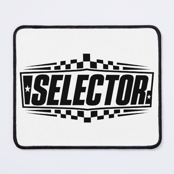 Item preview, SELECTOR – Ska 2 Tone Checkerboard Black & White Design designed and sold by PIXEL POP DESIGNS - Beyond the Norm!.