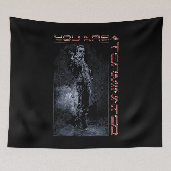 Item preview, Terminator T-800 You Are Terminated Distressed designed and sold by Power Up Prints.