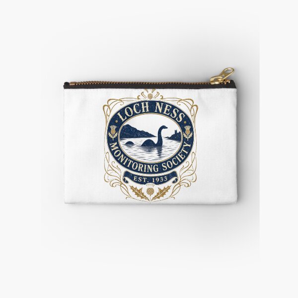 Item preview, Loch Ness Monitoring Society Vintage Scottish Cryptid Crest designed and sold by Amnesia-Proto.