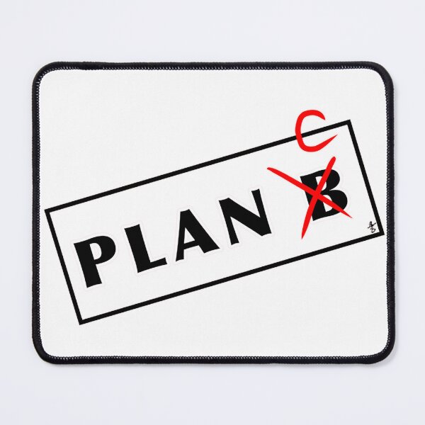 Item preview, No Plan B – Cinematic Motivation Typography Design / Determined Mindset Quote designed and sold by NANTONAKU〜なんとなく〜.