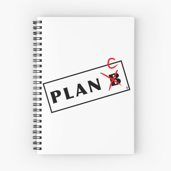 Item preview, No Plan B – Cinematic Motivation Typography Design / Determined Mindset Quote designed and sold by NANTONAKU〜なんとなく〜.