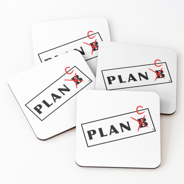 Item preview, No Plan B – Cinematic Motivation Typography Design / Determined Mindset Quote designed and sold by NANTONAKU〜なんとなく〜.