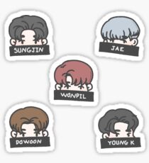 DAY6 Shoot Me Fanart Set Sticker