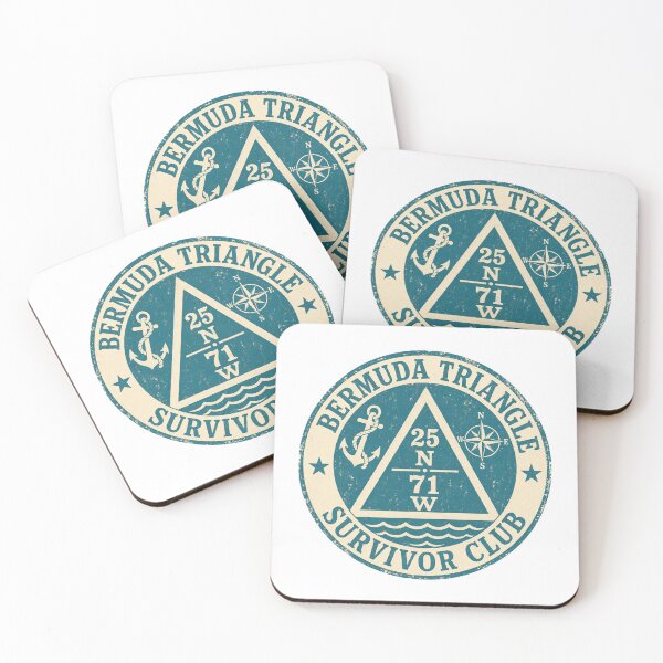 Item preview, Bermuda Triangle Survivor Club Vintage Nautical Mystery designed and sold by Amnesia-Proto.