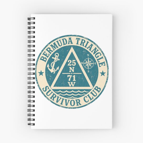 Item preview, Bermuda Triangle Survivor Club Vintage Nautical Mystery designed and sold by Amnesia-Proto.
