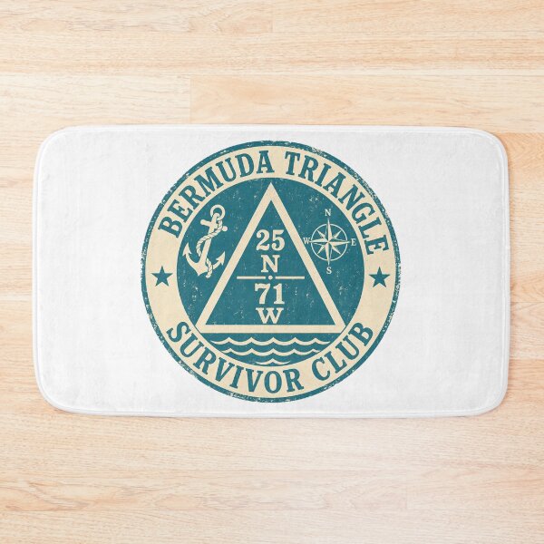 Item preview, Bermuda Triangle Survivor Club Vintage Nautical Mystery designed and sold by Amnesia-Proto.