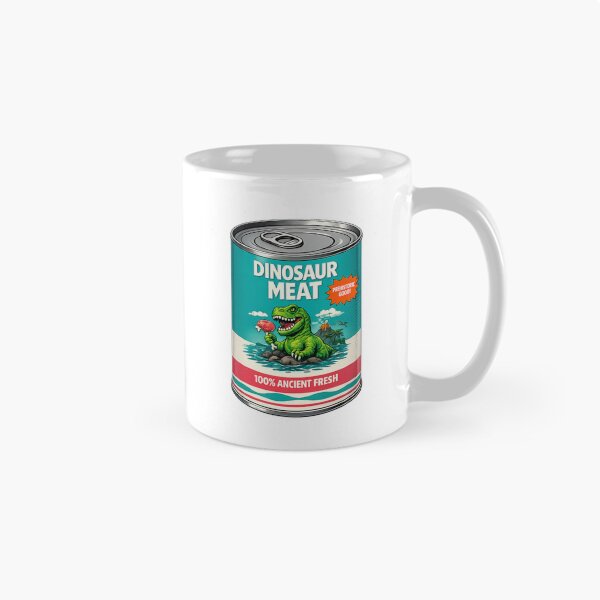 Item preview, Lata de deliciosa carne de dinosaurio estilo Pop Art designed and sold by Gunnar Hermansen.