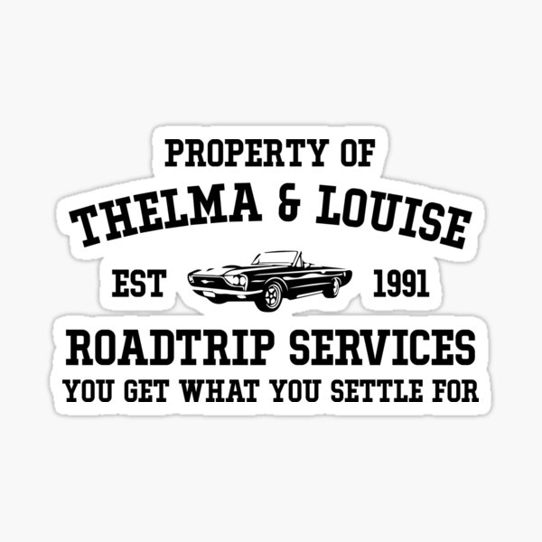  ZJXHPO Thelma and Louise Inspire Gift Road Trip Gift Sister  Cosmetic Bag You're The Louise To My Thelma Zipper Pouch (Louise To Thelma)  : Beauty & Personal Care