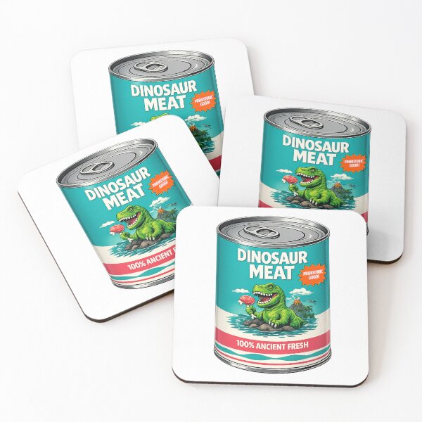 Item preview, Can of delightful Dinosaur Pop Art Meat  designed and sold by Gunnar Hermansen.