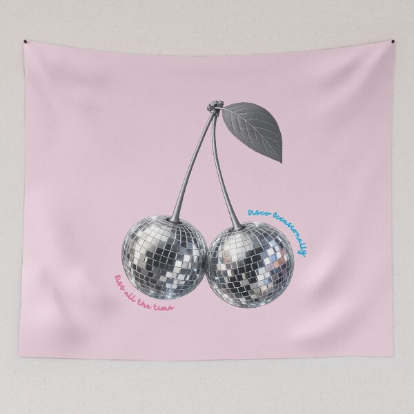 Item preview, KISSCO Disco Cherry Aesthetic Pop Inspired Design designed and sold by smeraldosecrets.