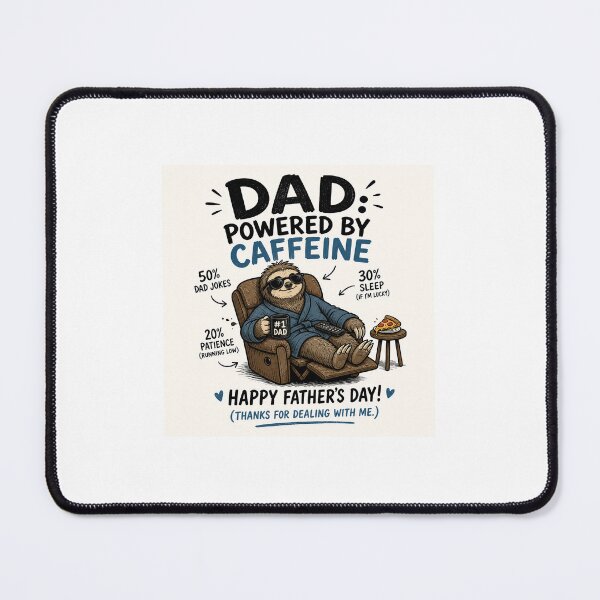 Item preview, Dad Pwered by Caffeine designed and sold by Bonny30.