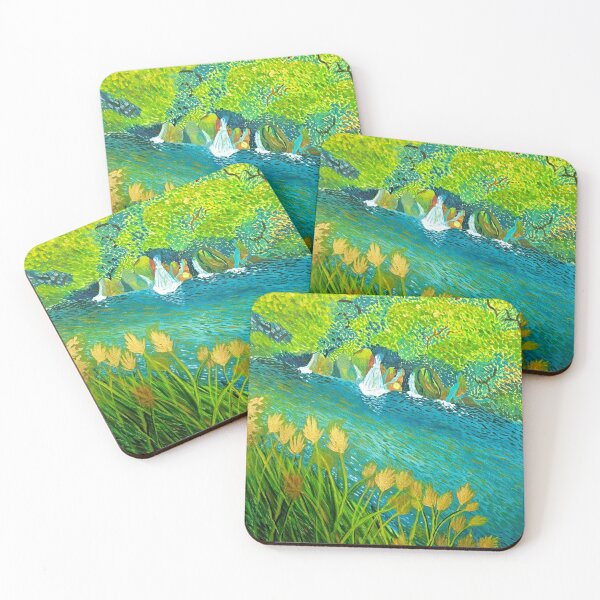 Item preview, Where the River Breathes - A Sunlit Nature Landscape  designed and sold by AlexandraArt24.
