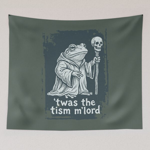 Item preview, Funny Frog Wizard Meme Dark Humor designed and sold by Szpaku desart .