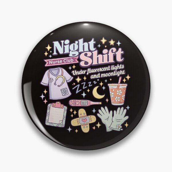 Item preview, Night Shift Nurse Club Cute Pastel designed and sold by colorsartss.