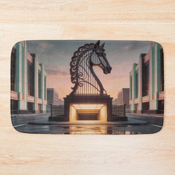Item preview, Chess Street Station designed and sold by HabitableMoons.