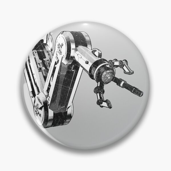 Item preview, Industrial Robotic Arm Dark Sci-Fi Machine Art designed and sold by Ghoul Enterprises.