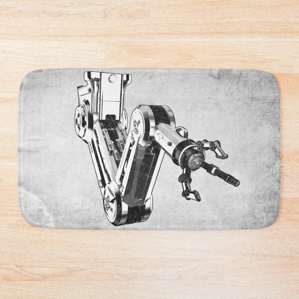 Item preview, Industrial Robotic Arm Dark Sci-Fi Machine Art designed and sold by Ghoul Enterprises.