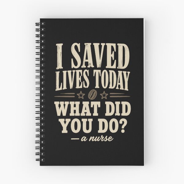 Item preview, I Saved Lives Today What Did You Do Funny Nurse Shirt — Vintage Retro RN ICU ER Gift designed and sold by Notecrea.