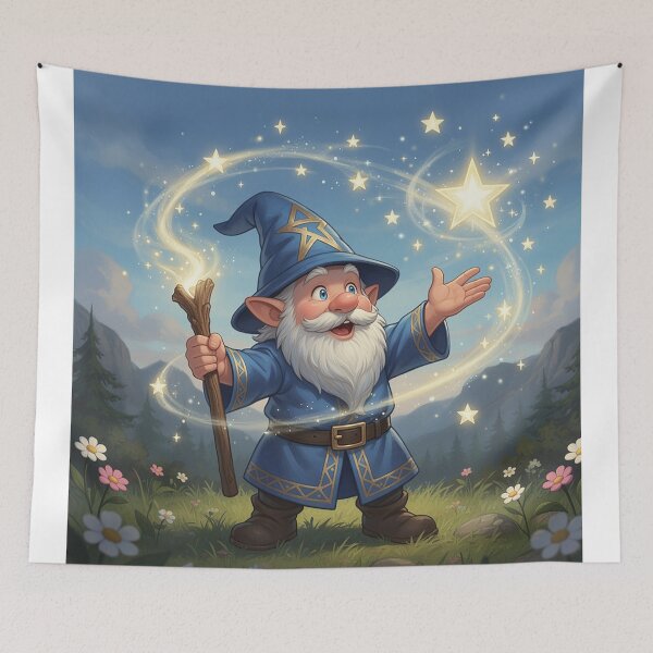 Item preview, Gnome Wizard using Magic designed and sold by Mia's Menagerie.