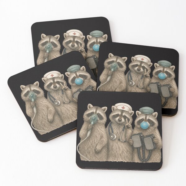 Item preview, Raccoon Emergency Medical Team designed and sold by colorsartss.