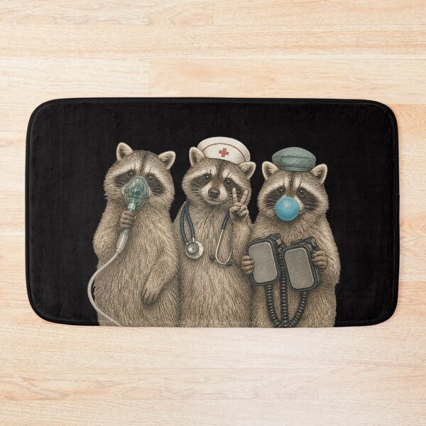 Item preview, Raccoon Emergency Medical Team designed and sold by colorsartss.