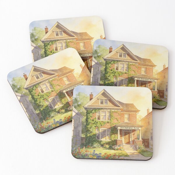 Item preview, 1414 Shakespeare Avenue designed and sold by HabitableMoons.