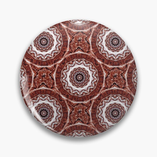 Item preview, Circular Mandala Pattern in Red designed and sold by Artistestella.