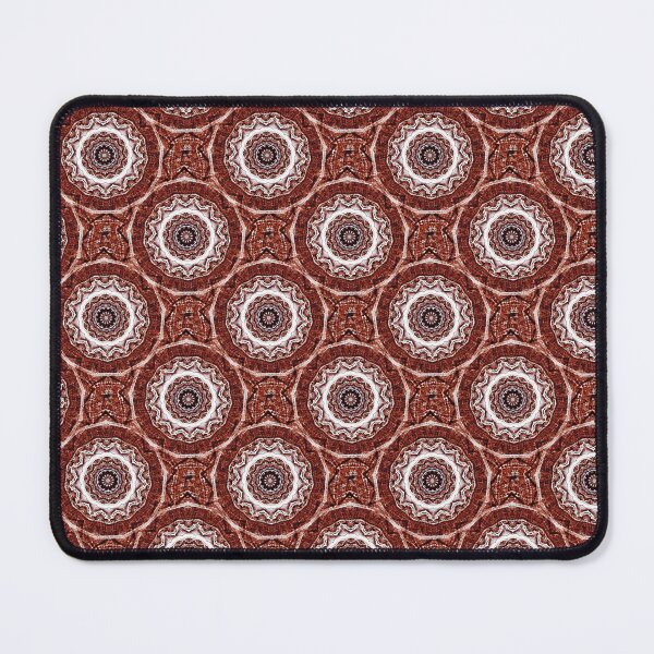 Item preview, Circular Mandala Pattern in Red designed and sold by Artistestella.