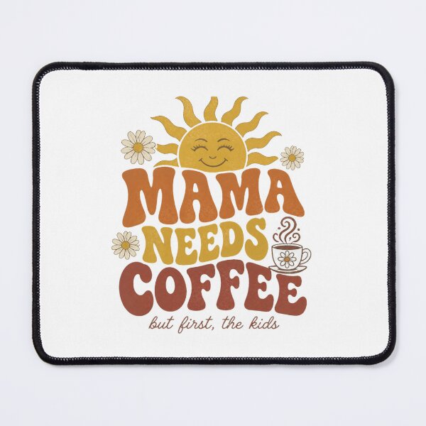 Item preview, Mama Needs Coffee Retro Groovy Mom Shirt — Funny Mother's Day Gift Vintage 70s Mom Tee designed and sold by Notecrea.