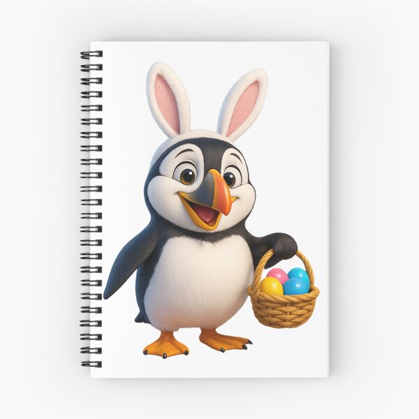 Item preview, Easter Horned Puffin designed and sold by Sillytoe.