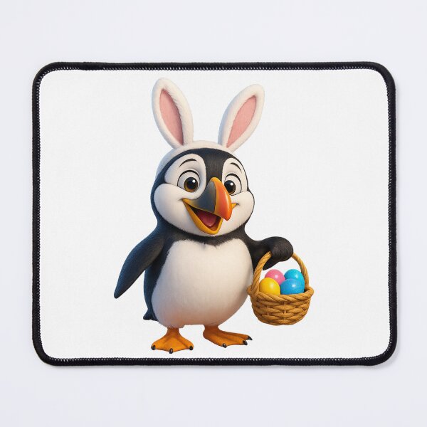 Item preview, Easter Horned Puffin designed and sold by Sillytoe.