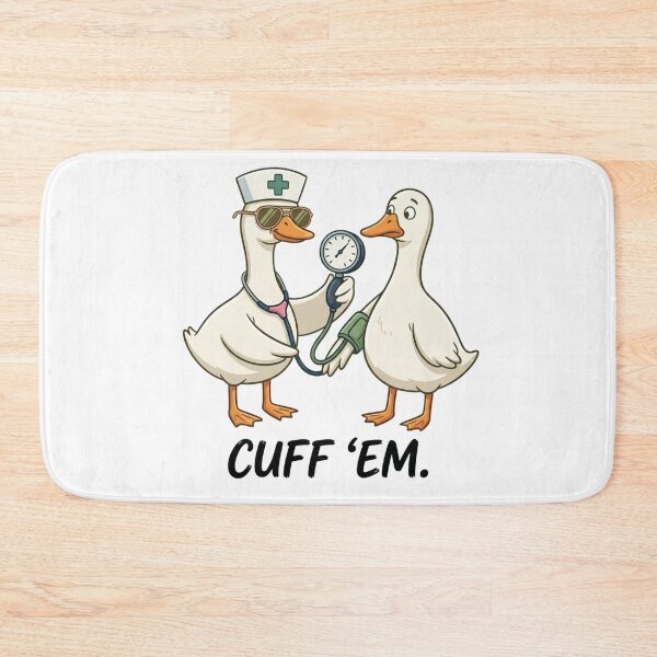 Item preview, Cool Nurse Duck Checking Blood Pressure designed and sold by colorsartss.