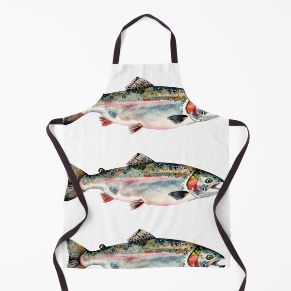 Item preview, Watercolor Salmon designed and sold by Mia's Menagerie.